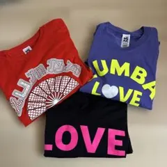 【正規品】ZUMBA WEAR Tシャツ 3枚セットのサムネイル