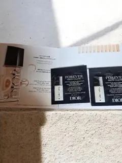 新製品　ディオールフォーエヴァーフルイドスキングロウ0N 1Nサンプル