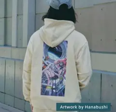 【当選品】チルアウト CHILLOUT はなぶし コラボパーカー