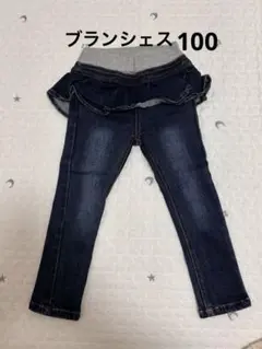 ブランシェス　デニムスカッツ　ズボン　パンツ　100