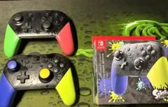 Nintendo Switch Splatoon 3.2 プロコントローラー