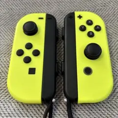 【超美品純正完動品】NintendoSwitchジョイコン イエローストラップ①