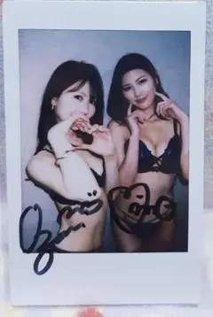 伊藤舞雪さん 百永さりなさん直筆サイン入りチェキ - メルカリ