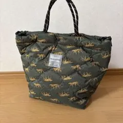 KiU×FREAK'S STORE キルティングトートバッグ オリーブグリーン