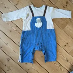 恐竜モチーフ付きロンパース 70cm