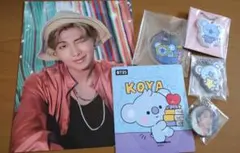 BTS キムナムジュン BT21 コヤ キーホルダー マグネット RМ セット