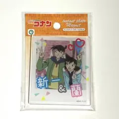 名探偵コナン 工藤新一 毛利蘭 インスタントフォト マグネット