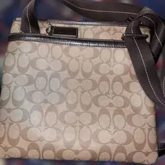 COACH ショルダーバッグ ベージュ ブラウン