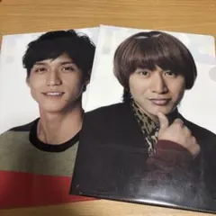 関ジャニ∞ SUPER EIGHT 8EST クリアファイル　安田章大　錦戸亮