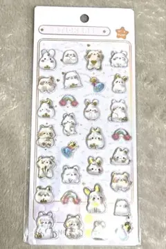 ぷくぷくシール　3枚セット