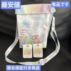 ディズニー　ポップコーン　カラフルハピネス　ダッフィー　20周年　スーベニア
