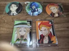 ゼーガペインSTA　缶バッジ　アクリルスタンド　ハル　シド　ルーパ　ギテン