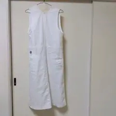 makerhood johnbullノースリーブロングワンピース ホワイト