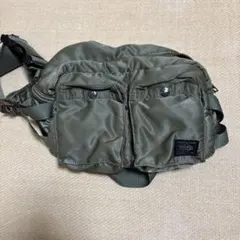 ポーター タンカー ウエストバッグ セージグリーン　旧型　美品 美品✨廃盤品 ポーター タンカー ウエストバッグ ボディバック セージ