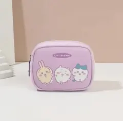 【台湾限定】ちいかわ マルチポーチ パープル【希少】
