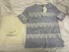 未使用 クロコダイル crocodile レディース Tシャツ Lサイズ ブルーのサムネイル