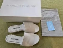 2026年最新】MANOLO BLAHNIK カラー：ホワイト系 レディース サンダル