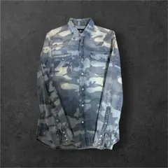 swag Blue camo pattern shirtのサムネイル