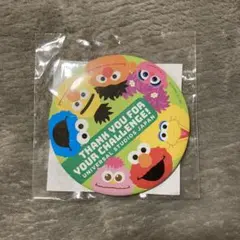 ユニバーサルスタジオ　セサミストリート缶バッチ