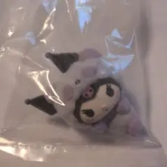 サンリオキャラクターズ　もこもこパンダ　フロッキーマスコット　クロミ