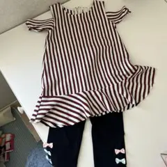 ワンピースとレギンス