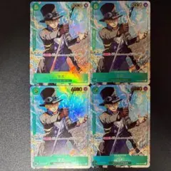 ワンピースカード ロロノア・ゾロ PRB02-006 パラレル 4枚セット