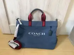 COACH コーチ 2WAY トートバッグ ショルダーバッグ 大容量