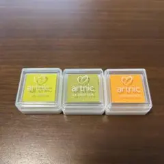 スタンプインクパッド 3色セット