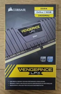 CORSAIR DDR4 PC4-19200 16GB（8GB×2）