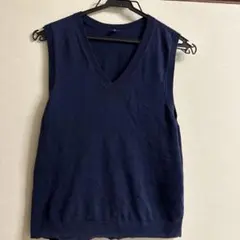UNIQLO キッズ ベスト ネイビー 150サイズ
