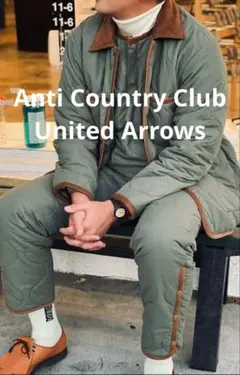 LAVENHAM キルティングオーバーパンツ L anti country