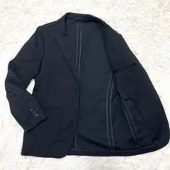 ✨2024年製✨UNIQLOユニクロ　テーラードジャケット　メンズＭ黒