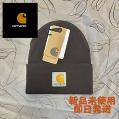 Carhartt カーハート ニット帽 ニットキャップ ブラウン