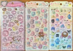 うるちゅるポップシール　サンリオ　3種セット