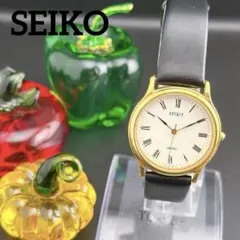 【希少・美品】オールドセイコー スピリット ホワイト クォーツ メンズ腕時計