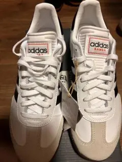 adidas SAMBA ホワイト ブラック スニーカー