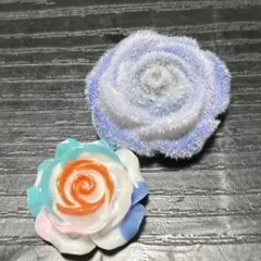 ハンドメイド材料 花2種類