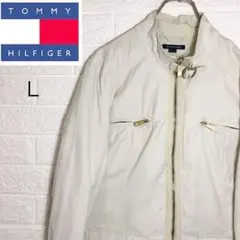 トミーヒルフィガー　ジャケット　アウター　スプリングジャケット　ライダーズ