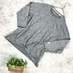 良品❗️【ARNOLD PALMER】ヨガ用五分袖Tシャツ(M)灰色