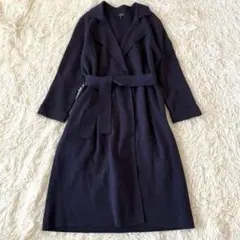 セオリー　ベルテッドガウンコート　チェスター　ダブルフェイス　カシコットン　S