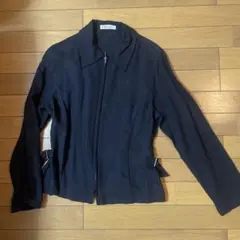 4577 オンワード樫山　黒　ジャケット