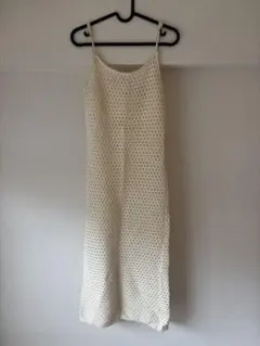 H&M ニット編みキャミワンピース