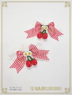 BABY ゆらゆらいちごのHappy Berry Presentリボンクリップ - メルカリ