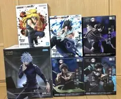 ナルト・呪術廻戦・鬼滅の刃　プライズフィギュア　まとめ売り６体セット