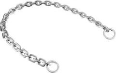 uxcell ミニ財布チェーン 長さ60 cm ニッケルメッキ金属 フラットチェ