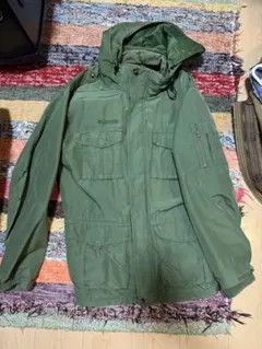 Columbia ミリタリージャケット オリーブグリーン