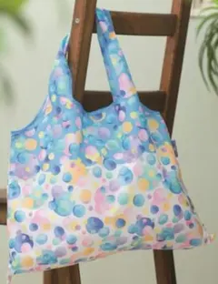 CLA SHU SHU　水玉模様　ドット柄　2WAYエコバッグ　送料無料