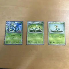 ポケモンカード 3枚セット ジャローダ ジャノビー　ツタージャ