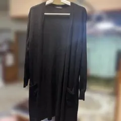 INGNI ブラックロングカーディガン