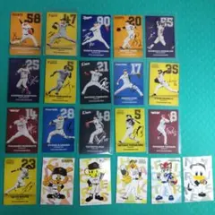 プロ野球チップスカード2025第一弾 タイトルホルダー16枚+マスコット5枚